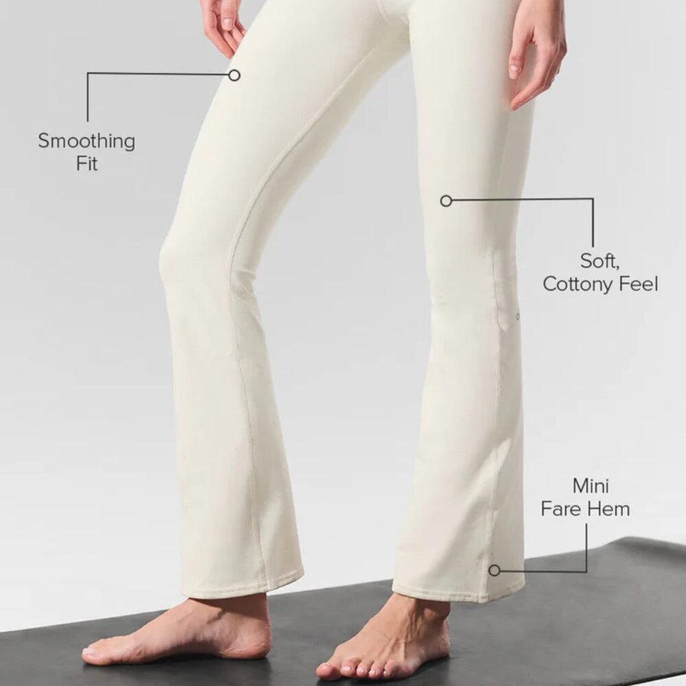 NWT Alo Yoga Airbrush High-Waist 7/8 Bootcut Legging XS - Picture 4 of 6